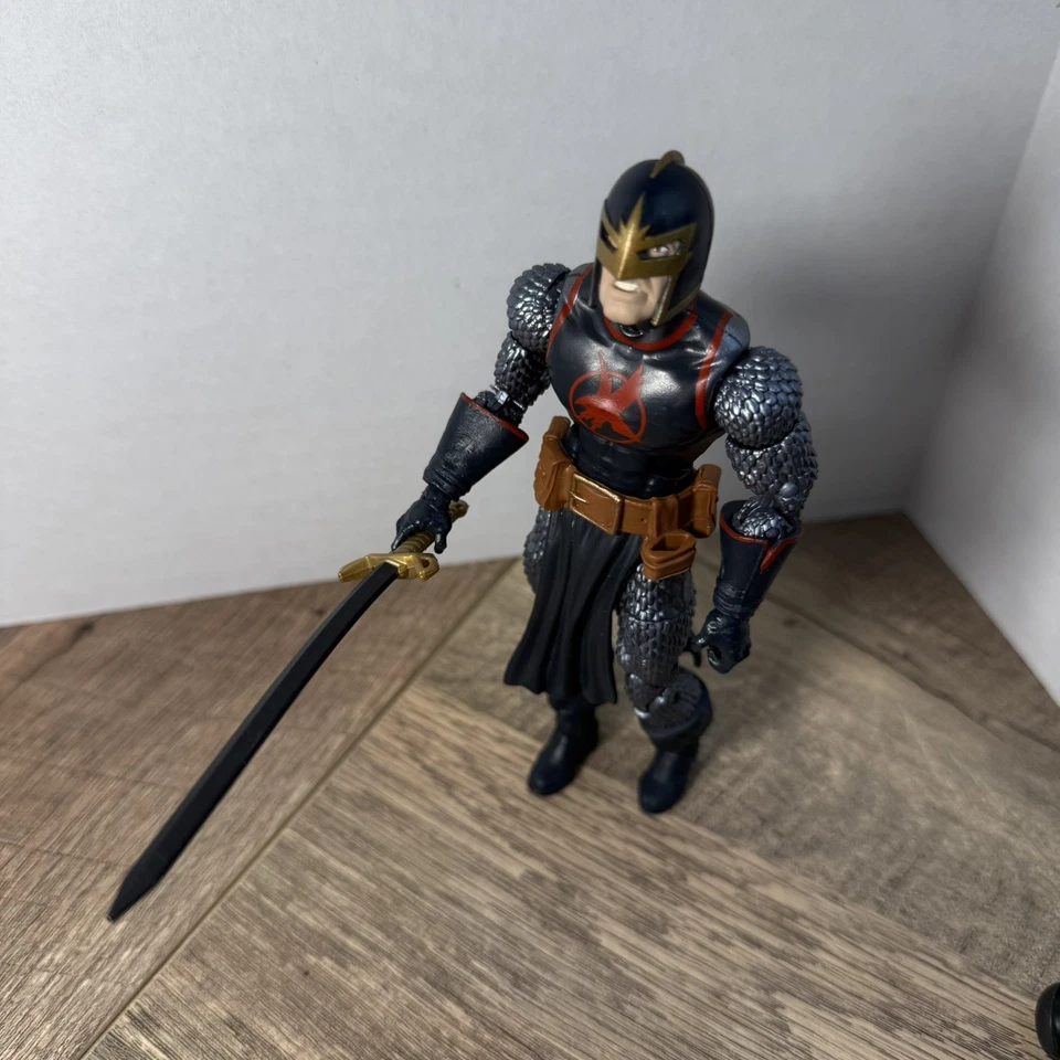 Figura de acción Marvel Legends Black Knight Cull Obsidian Wave ¡Solo con espada! Foto 3 de 4