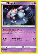 Mesprit 42/131 Forbidden Light Pokemon NM