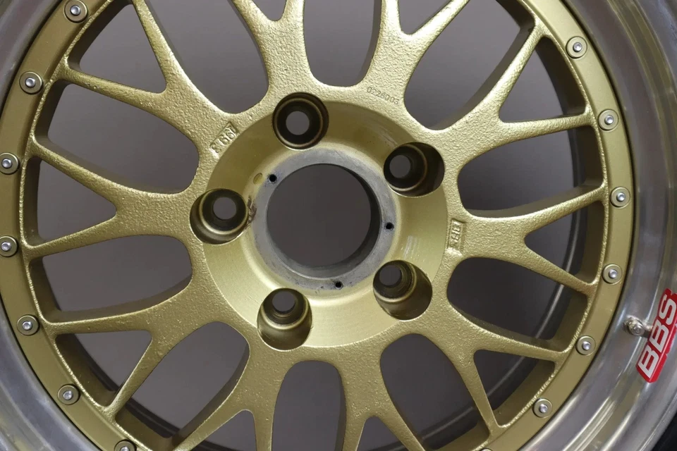 Porsche 964 CUP BBS Rennsportkomplettrad 18" 0228003 gold - Bild 4 von 4