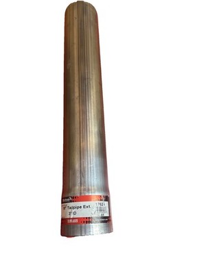 Nickson 17628 Exhaust Pipe - 3'' ID, 18'' Tailpipe Extension