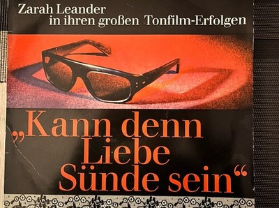 Zara Leander   in Ihren Großen Tonfilmerfolgen  - Kann Denn Liebe Sünde Sein -