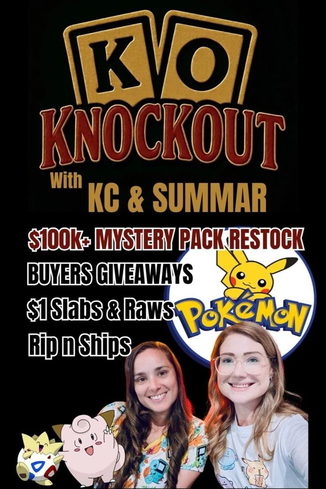 $1 START POKEMON SLABS & SINGLES + LIVE RIP'N'SHIPS