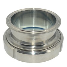 4" Sanitary sight glass 4" tri clamp end union type Ferrule OD 4.5" SS304