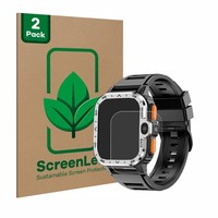 "2X Screenleaf Displayschutzfolie FüR Hs Smartwatch 2\" Nachhaltig Verpackt"