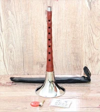 New Chinese Trumpet Professional Rosewood Small G key Suona Zurna free 5 reeds