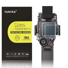 Set of 2 Ultra-Thin Glass Screen Protectors for DJI RS4/RS4 Pro 95%+