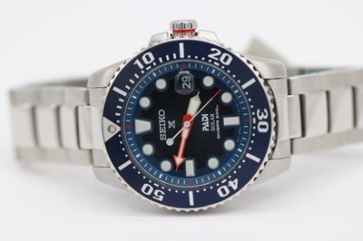 SEIKO PADI Prospex Men's Solar Diver's Watch Blue 43.5mm Stainless Steel