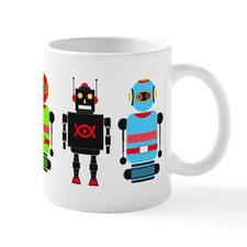 CafePress Robots Mugs 11 oz Ceramic Mug (566333607)
