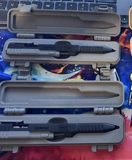 Glock Slide Action Pen and case  – 3D Printed (Gray and black)