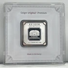 Geiger 1 oz .999 Fine Silver Bar ~ SEALED