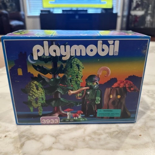 Playmobil Geobra 3933 Forest Ghost with Magic Forest Vintage Set NEW SEALED