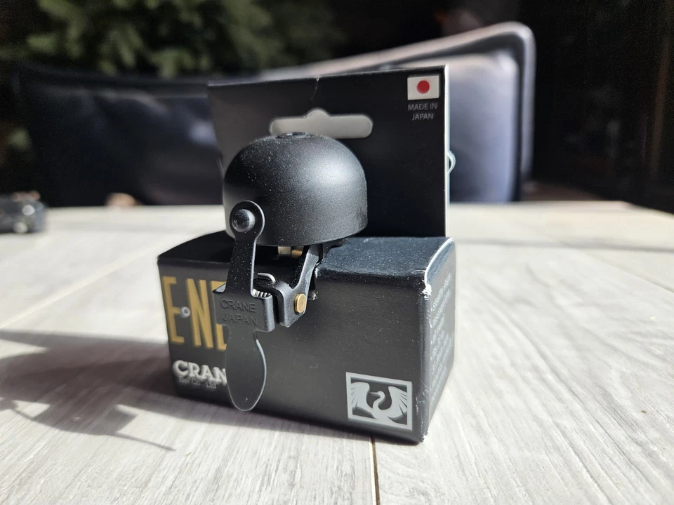 💥GRÚA CAMPANA BICICLETA E-NE negra con abrazadera E NE Foto 2 de 4