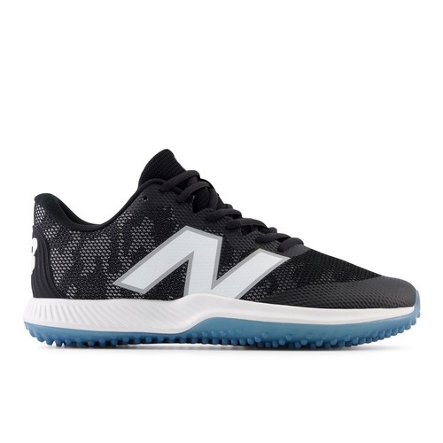 New Balance Men's FuelCell 4040v7 Turf Trainer Baseball Shoes BLACK | WHITE SZ 7