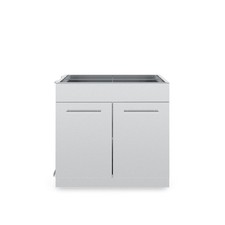 Broil King Stainless Steel 2-Door Cabinet