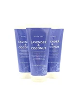 MARY KAY LAVENDER & COCONUT SCENTED BODY LOTION~3 TUBES~6.7 FL. OZ. EACH~SEALED!