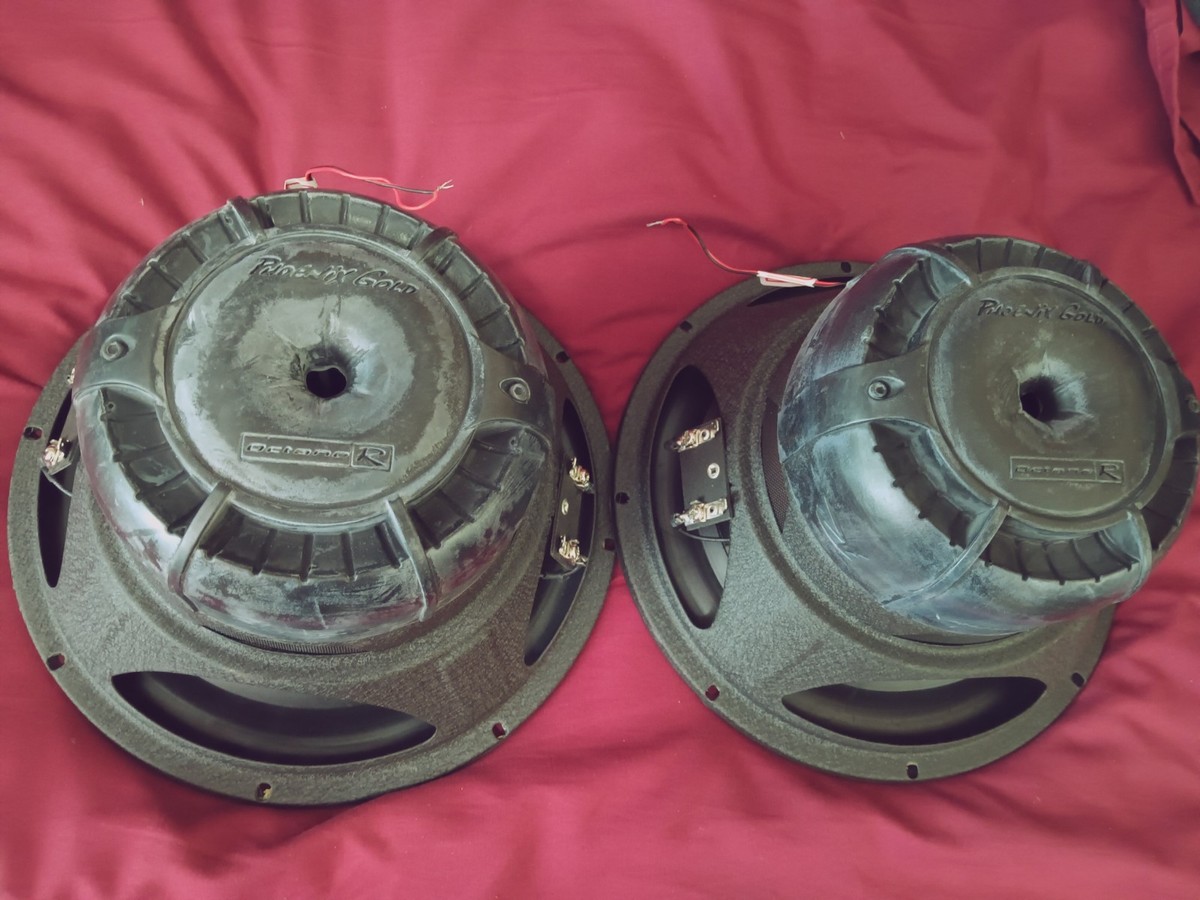 Phoenix Gold Octane R R10d 10-in Woofer 400 Max! PAIR- BRAND NEW
