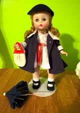 Vintage Madame Alexander Wendy Kins Doll  BKW Tagged clothes