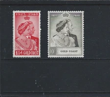 GOLD COAST 1948 RSW PAIR MINT SG 147/148 CAT £38