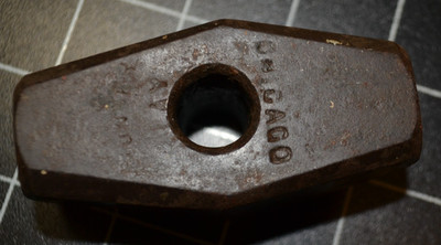 BRUNNER & LAY - 2#  - DRILLING SLEDGE HAMMER HEAD - RARE - BLACKSMITH - GOOD