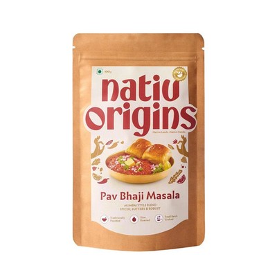 NativOrigins Pav Bhaji Masala Powder | Slow-Roasted100g