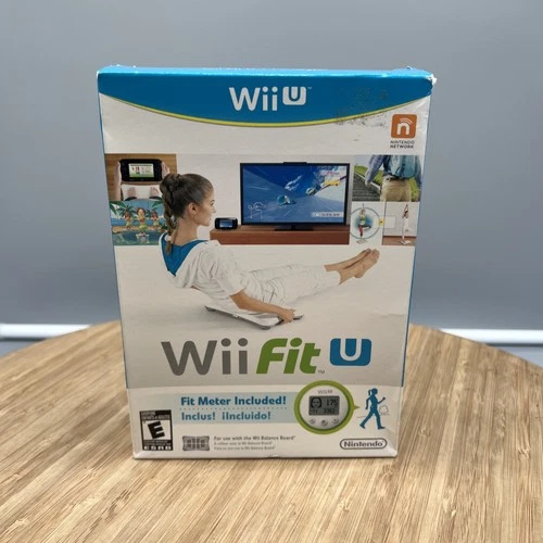 Wii Fit U With Fit Meter (Nintendo Wii U, 2013) NEW Complete in Box