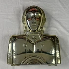 C-3PO Gold Action Figure Storage Case 1983 ROTJ Kenner Star Wars Vintage
