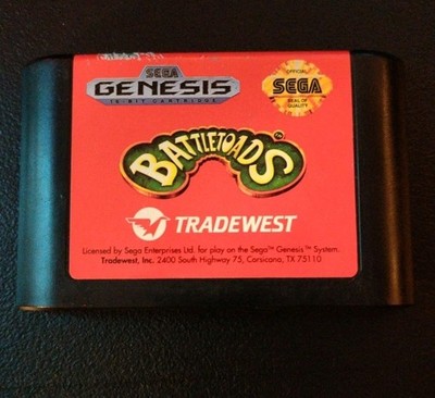 Battletoads - Sega Genesis Cartridge Only