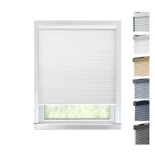 CHICOLOGY Cellular Shade, Cordless, Honeycomb Blinds, Morning Mist, 54W x 64H...