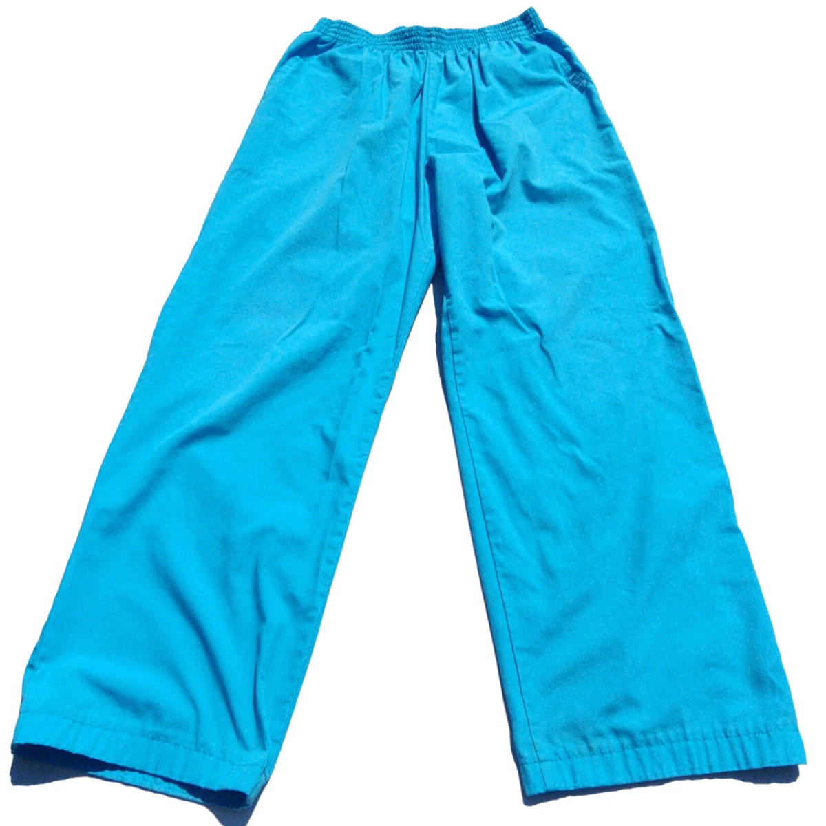 Butter Soft by UA Womens Scrub Pants Elastic Waist 28 Inseam 29 Turquoise