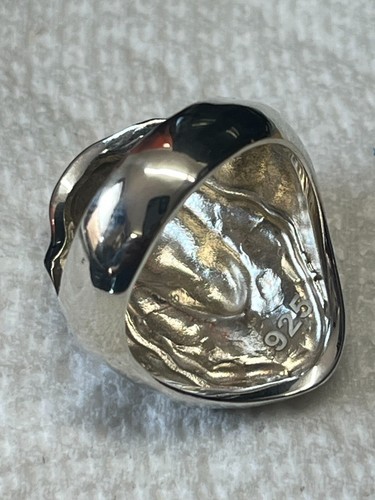 Großer Jesuskopf Hohlring 17 g Sterling Silber 925 - Bild 6 von 9