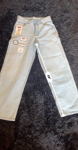 New Wrangler Boys Jeans Five Star Premium Loose Fit Size 14 Slim Skate Pants - Picture 7 of 8