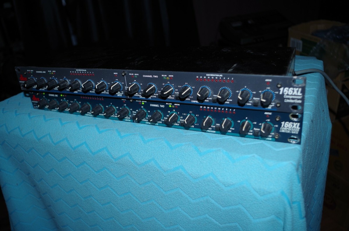 DTM・DAW dbx 166XL COMPRESSOR LIMITER / GATE 166xs | dbx Professional Audio | English