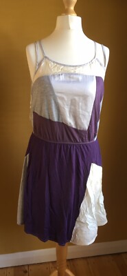 Summer Patchwork Style Dress By Khujo Size L (12-14)