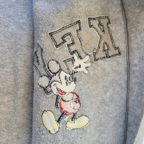 Walt Disney World Micky Mouse Hoodie Womens 1XL Gray Fleece Full Zip - Picture 14 of 17