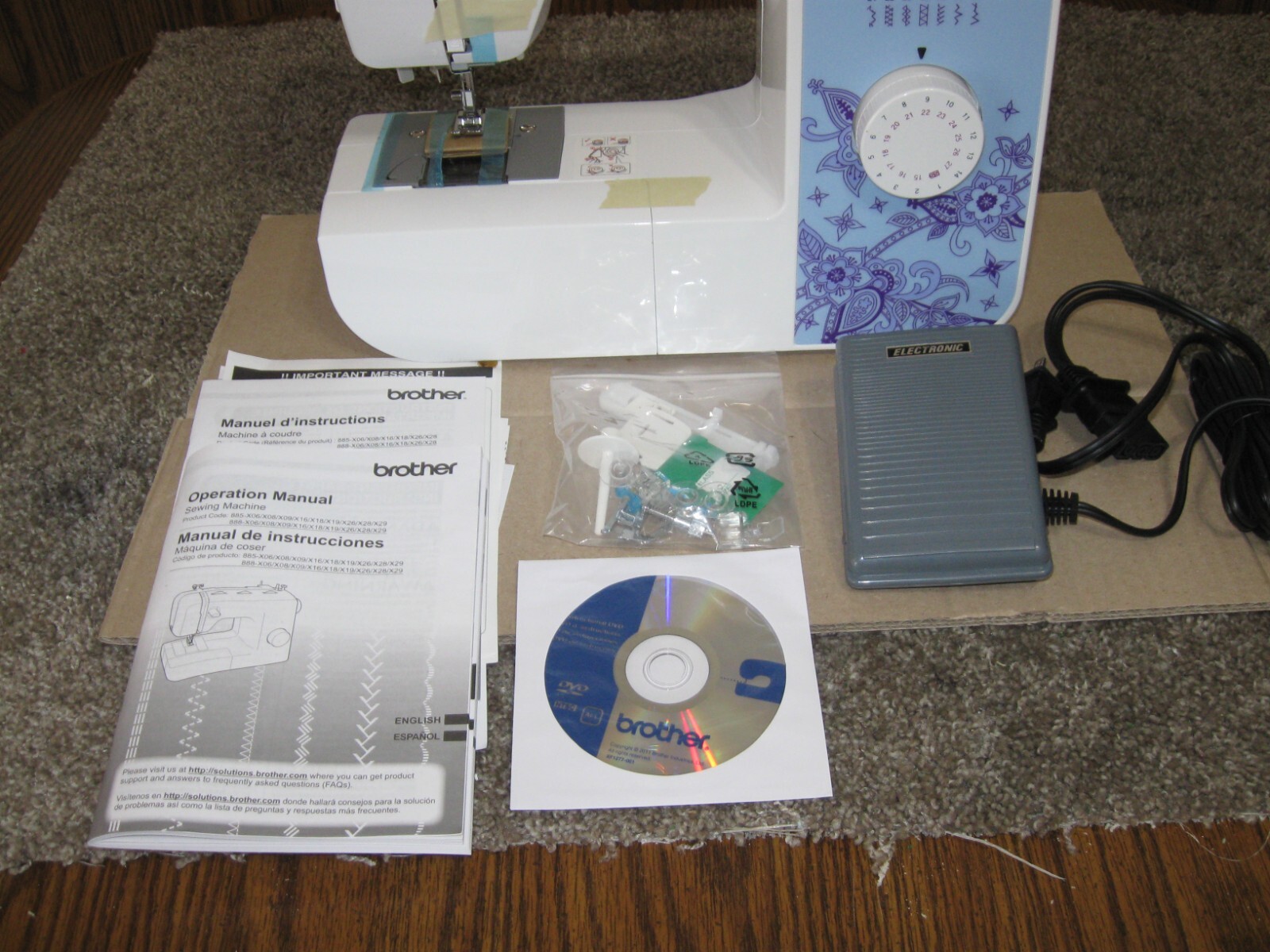 NEW Brother XM2701 Lightweight fullfeatured Sewing Machine, 27