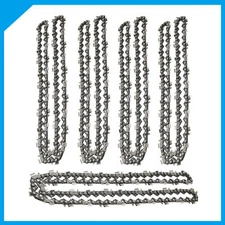 5PCS 24"inch Chainsaw Chain 3/8" 0.050" 84DL Full-Chisel for Husqvarna 390XP 455