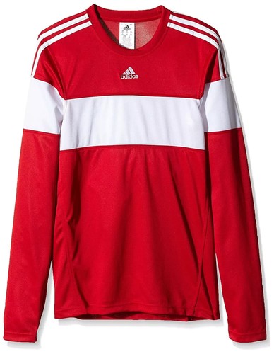Adidas Commander Shooter Sweatshirt - Mens Red Size 2XL Tall - Long Sleeve Top - Picture 2 of 9