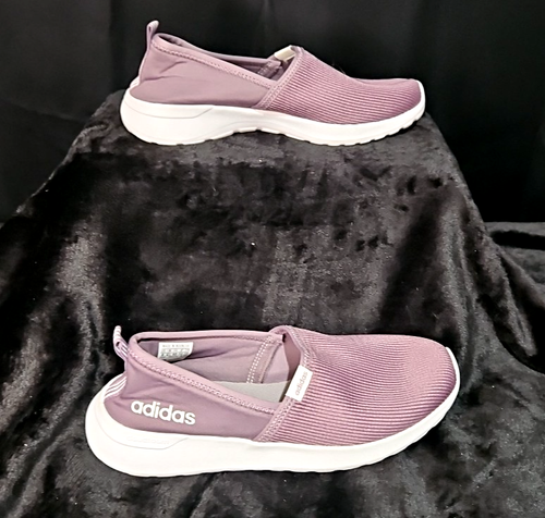 Adidas Women s Cloudfoam Lite Racer Purple Casual Shoes Sneakers Size 8
