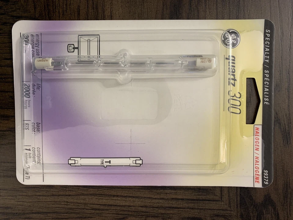 GE Light Bulb Quartz 300 R7S NEW - Image 4 of 4