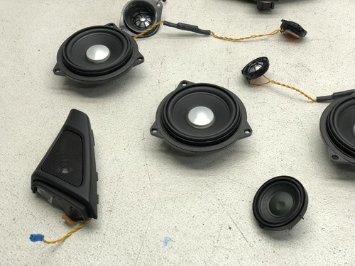 2011-2016 BMW F10 535I SUBWOOFER TWEETER SPEAKER SET OF 12 OEM LOT645 - Picture 3 of 11