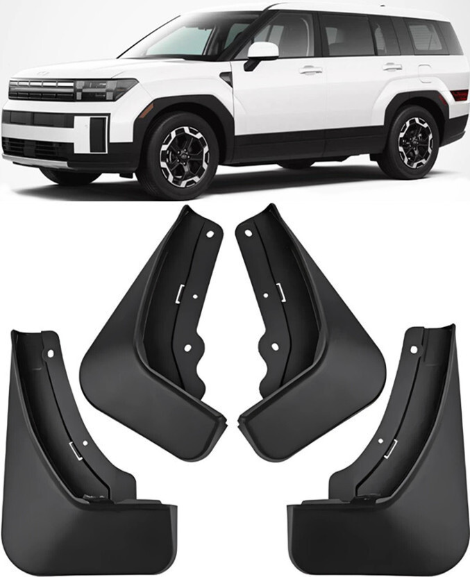 Genuine Front & Rear Splash Guards Mud Flaps For 2024-2026 Hyundai