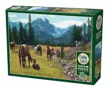 Horse Meadow 1000 Piece Jigsaw Puzzle Cobble Hill New