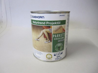 Zweihorn Möbel Kork Öl Holzöl Hartöl Parkettöl Naturtrend NPO 750ml