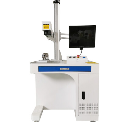 50W Raycus Fiber Laser Marking Machine Metal Non-Metal Engraving CNC Steel max