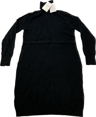 black long sleeve maternity maxi dress Long Sleeve Bodycon Maxi Dress in Mesh main image 1