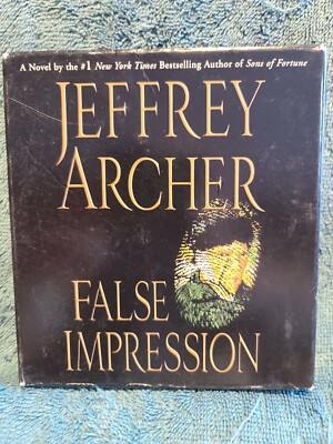 Shelf199 Audiobook~ False impression - Jeffrey Archer - abridged- 5 cds