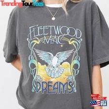 Fleetwood Mac Black Short Sleeve Cotton T-shirt Unisex S-5XL Men WOmen VM8836
