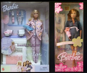 ebay pregnant barbie