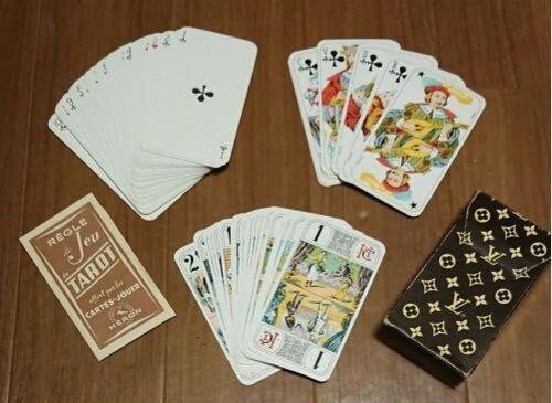 Louis Vuitton Vintage Tarot Card Trump Playing Cards