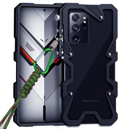 Armor Metal Bumper Shockproof Case For Samsung S25 S24 S23 S22 FE Plus Ultra - 第 2/19 張圖片